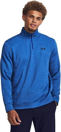 Under Armour Mens Storm SweaterFleece Quarter Zip Sweatshirt, (400) Team Royal/Water/Black, 3XL Tall