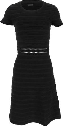 Michael Michael Kors Bandage Knee-Length Dress in Black Viscose