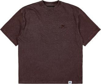 Neighborhood pigment-dyed crew-neck T-shirt - Marrone