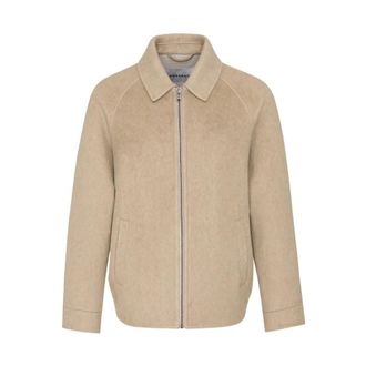 Amaranto Zip Jacket - Heren - Zomerjassen - Beige - M - Jassen