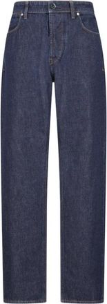 Stone Island Denim-Rinsed Jeans - Heren - Regular Fit Jeans - Blauw - W33 - Denim - Jeans