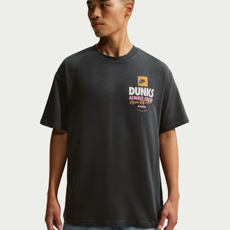Nike Mens Nike Sportswear Donut T-Shirt in Black | IV4858-045