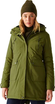 Regatta Valenta Waterproof Jacket in Nephrite Green And Black at Nordstrom, Size 10