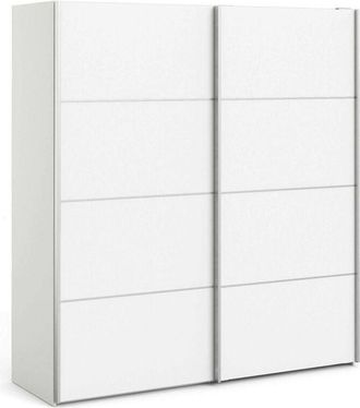 Dmora Armario Dmora, Color Blanco, 182,4 X 201,5 X 64 Cm, Con Embalaje Reforzado