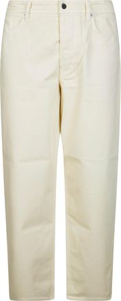 Stone Island Light Neutral Loose Fit Trousers