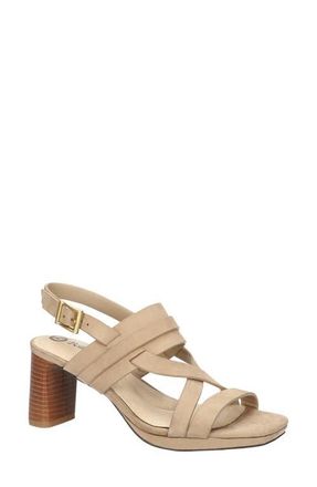 Bella Vita Desoto Slingback Sandal in Natural Leather at Nordstrom, Size 6.5