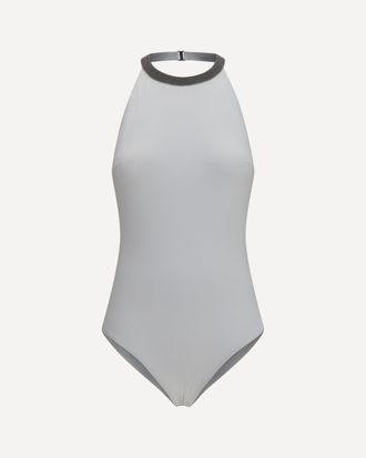 Brunello Cucinelli One-piece Swimsuit with monili embellishment Female XL