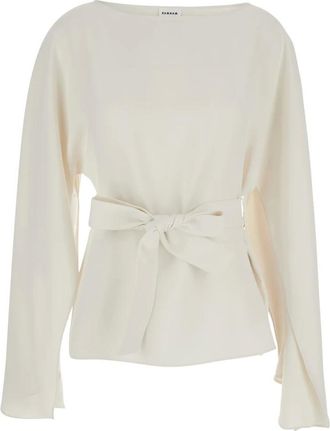 P.A.R.O.S.H. Mujer, Blusas y Camisas, Blanco, Talla: L