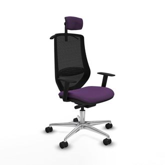 Piqueras y Crespo Piqueras Y Crespo Silla De Oficina Violeta Ergon&oacute;mica