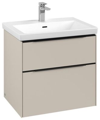 Villeroy & Boch Villeroy&boch - Subway 3.0, Meuble Pour Lavabo, 2 Tiroirs, 2
