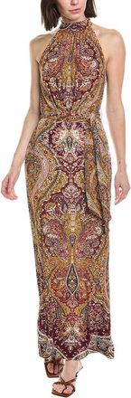 Hemant & Nandita Halter Maxi Dress