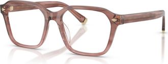 Brunello Cucinelli 53mm Rectangle optical glasses in Violet at Nordstrom
