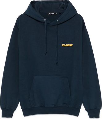 XLARGE Felpa Slanted OG con cappuccio - Blu
