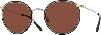 Oliver Peoples OV1269ST Casson 5035C5 Mens Sunglasses Gold Size 49