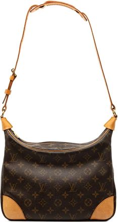 Louis Vuitton Borsa a spalla Boulogne 30 con monogramma 2001 - Marrone