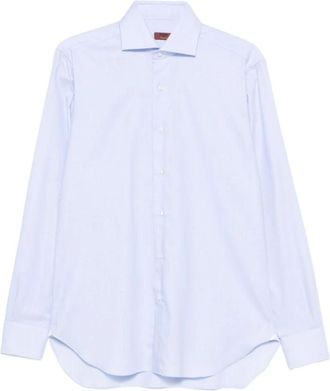 Barba Hombre, Camisas, Azul, Talla: 4XL