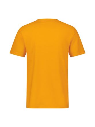 Lerros T-Shirt LERROS Herren T-Shirt mit V-Ausschnitt, Herren, Gr. M, gelb (mango), 100% Baumwolle, V-Ausschnitt, Shirts T-Shirt