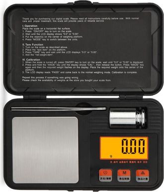 OEM Balanza De Precisi&oacute;n Con Calibraci&oacute;n De 0,001 G/50 G, Balanza Digital De Cocina, Balanza De Bolsillo, Balanza Port&aacute;til Para Joyer&iacute;a Con Pantalla Lcd, 