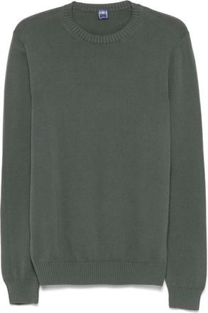Fedeli Maglione in cotone - Verde