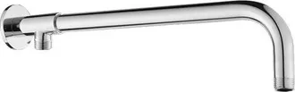 OEM Brazo De Ducha De Acero Inoxidable De 33 Cm Con Soporte De Cobre. Brazo De Ducha Cromado Pulido Plateado Para Cabezal De Ducha Tipo Lluvia