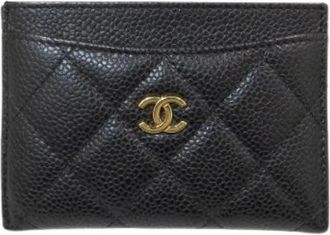 Chanel Pre-owned Wallets, female, Black, Size: ONE SIZE Pre-owned Wallet