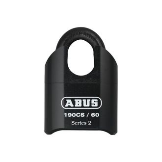ABUS 190cs-60 Candado De Combinaci&oacute;n Negro Con Grillete Blindado De 60 Mm