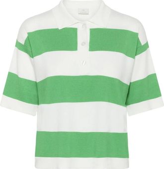 Kaffe Polo Shirt - Dames - Polos - Veelkleurig - XS - Tops