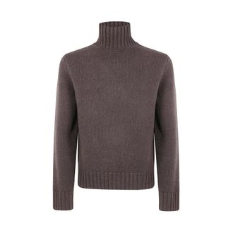STUDIO NICHOLSON Turtlenecks, male, Brown, Size: XL Sweater Studio Nicholson