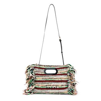 sacai New Shopper Bag Small Mix Knit - female - Sacai - Shoulder Bags - Multicolor - ONE SIZE - Bags