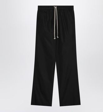 Rick Owens Black drawstring trousers