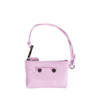 Balenciaga Le City Zipped Pouch in Arena Lambskin