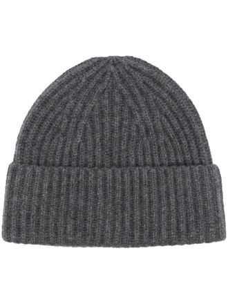 Lisa Yang Martigny knit beanie - women - Cashmere - One Size - Grey