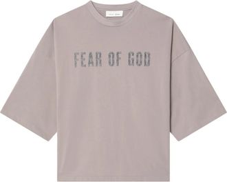 Fear of God Merch Tee - Heren - T-shirts - Beige - 2XL - Katoen - Tops