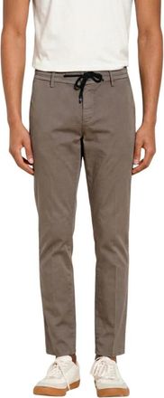 Mason's Milano Jogger Travel - Heren - Slim Fit Broeken - Grijs - XL - Katoen - Broeken