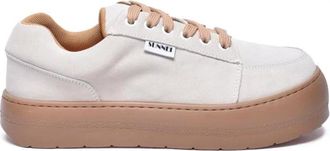 Sunnei sneakers - Dames - Sneakers - Beige - 39 EU - Leer - Schoenen