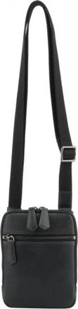Pourchet Raphael Crossbody Bag - Heren - Schoudertassen - Zwart - ONE Size - Leer - Tassen