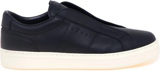 Hogan H-Tv Sneakers - Heren - Sneakers - Zwart - 42 1/2 EU - Leer - Schoenen