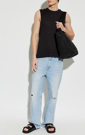 AllSaints Cove Sleeveless T-shirt, Mens, Black