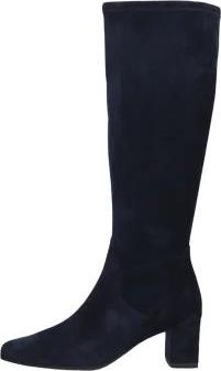 Stefano Lauran 25547 Over-knee Laarzen - Dames - Laarzen met Hak - Blauw - 37 EU - Su&egrave;de - Schoenen