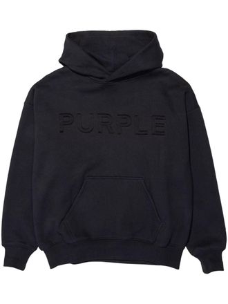 Purple Felpa con cappuccio - Nero