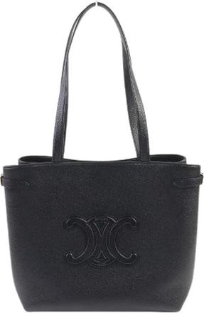 Celine Pre-owned Vintage Tote Bag - Dames - Vintage Shopper - Zwart - ONE Size - Leer - Vintage