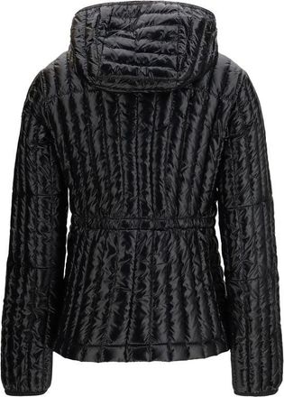Parajumpers Womens Black Nylon Full-Length Jacket Clothing