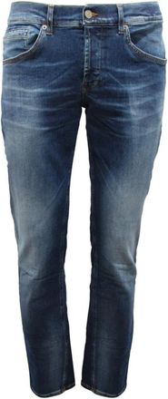 Dondup Heren, Jeans, Blauw, Maat: W40 Denim