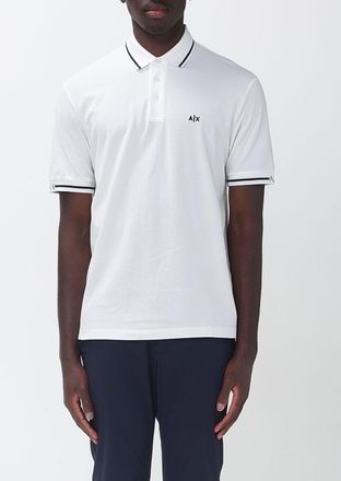A|X Armani Exchange Polo in cotone Piquet con logo