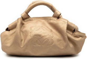 Loewe Borsa passepartout Metallic Nappa Aire 2009 - Oro