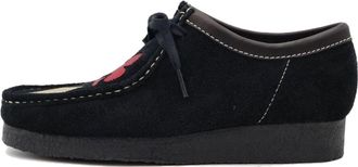 Clarks x Stussy Wallabee Black Suede 26173697