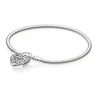 Pandora Moments Chain Armband - Dames - Accessoires - Grijs - Maat: ONE Size