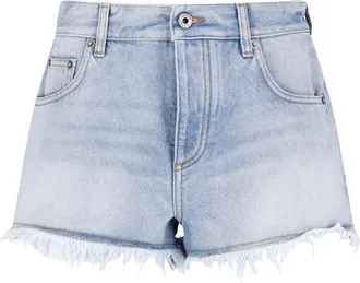 Loewe Pantaloncini In Denim