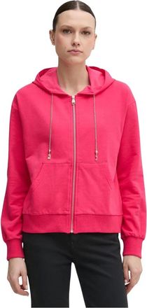 Gaud&igrave; Dames, Sweatshirts & Hoodies, Roze, Maat: XS Katoen