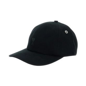Ami Accessoires, Heren, Zwart, ONE Size, Katoen, Baseballpet met Adc Logo